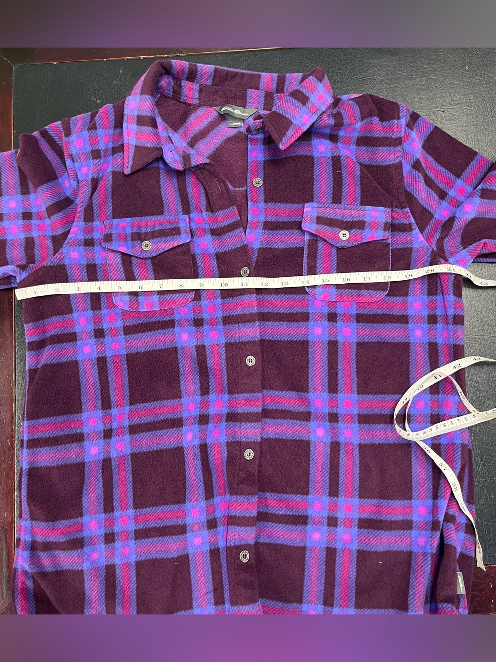 Eddie Bauer fleece shacket size large - Picture 7 of 8